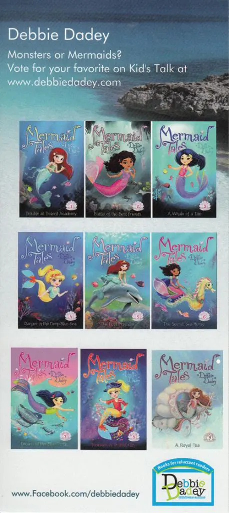 2014DadeySummerBookmarkMERMAIDS