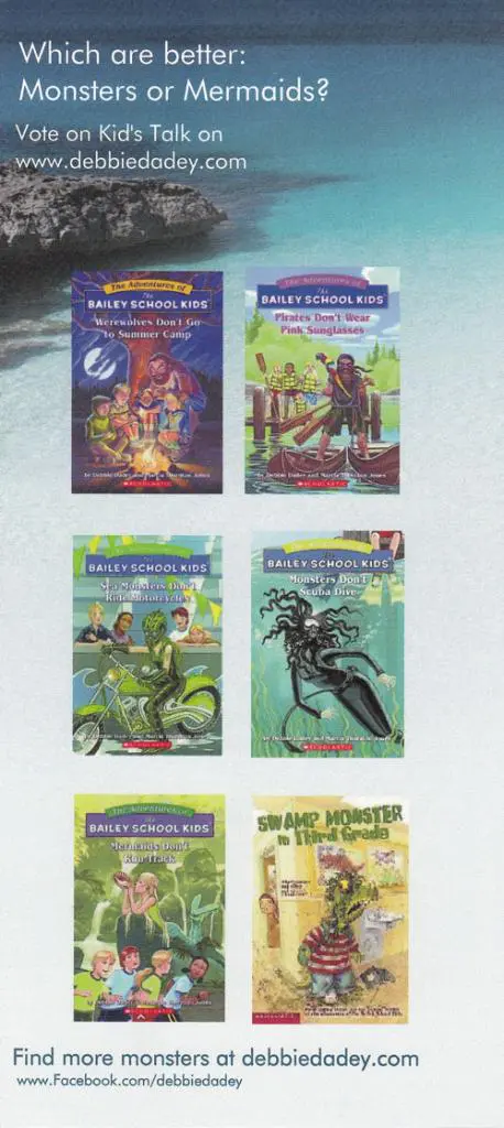 2014DadeySummerBookmarkMONSTERS