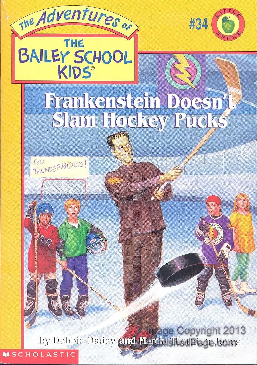 Frankenstein Doesn’t Slam Hockey Pucks