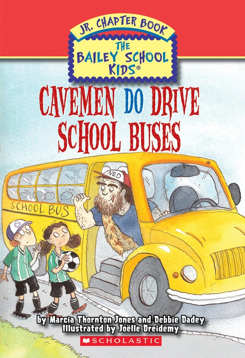 Cavemen Do Drive School Buses